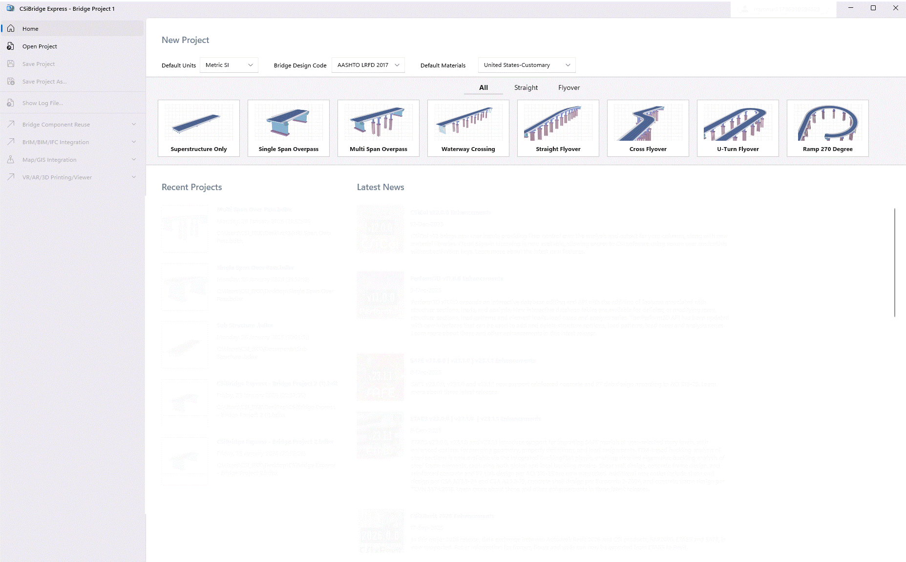 Bridge Template Types